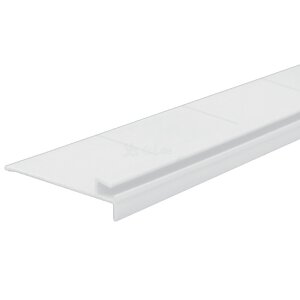 PVC hook-in rail flexible colour white 1 rm for Pool...