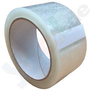 Adhesive Tape transparent 50mm wide 66m long for fleece...