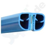 Standard Handrail Set for 8-shaped Pools FAMILY 5,25 x 3,2 m - blue