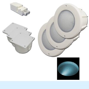 Paket 3x Neptun LED Scheinwerfer Poolscheinwerfer...