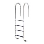 Pool Ladder Premium Classic 400 Stainless Steel V4A 4 steps