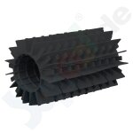 PVC Spare Finned Brush for Dolphin Supreme Bio Pond Cleaner, 120 mm long, dark grey
