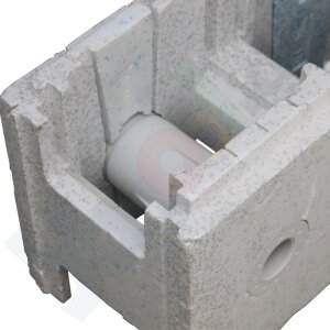 Set 3x Spectravision Adagio Pro PLP50 LED Spotlight warm white Styrofoam/Concrete