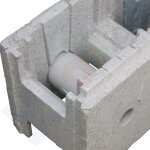 Set 3x Spectravision Adagio Pro PLP170 LED Spotlight cold white Styrofoam/Concrete