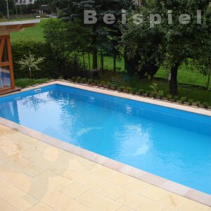 Yapool Stone PS25  Stone Set for Square Pool 9,5 x 4,0 x 1,2 m (Module 1)
