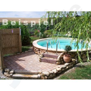 Yapool Stone PS25  Stone Set for Round Pool 3,0 x 1,2 m (Module 1)