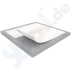 Fleece Lining 300 g/m² with  Aluminium Profiled Rail for Square Pool 5,0 x 3,0 x 1,2 m (Module 2)