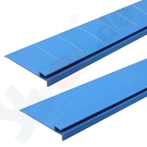 Fleece Lining 300 g/m² with  PVC Profiled Rail for Semi Oval Pool 6,0 x 3,0 x 1,2 m (Module 2)