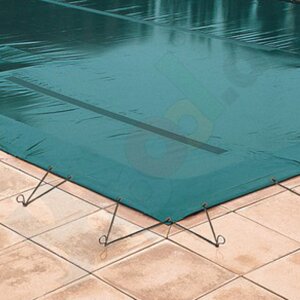 Walter Walu Winter Sand Safety Winter Cover 4,7 x 8,2 m square grey