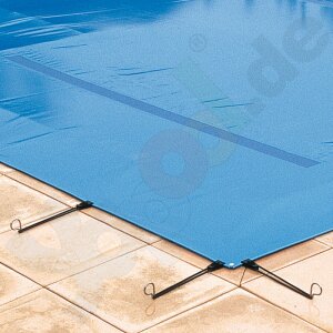 Walter Walu Winter Fix Safety Winter Cover 5,2 x 11,7 m square blue