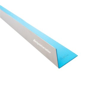 Liner - Edge Profile 90°  , Length 2,0 m 0,5 cm 0,5 cm coated inside