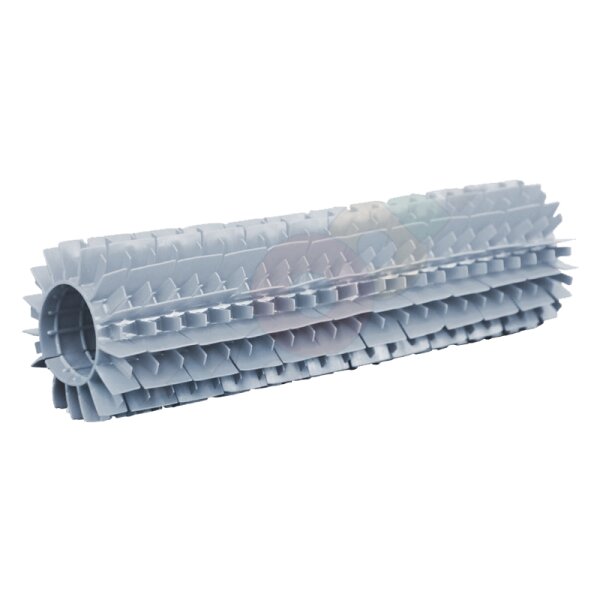 PVC Lamellenersatzbürste für Dolphin Supreme M200 Poolreiniger, 315 mm lang, grau