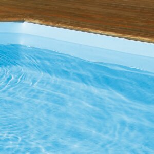 Liner for Square Pool 4,0 x 3,0 x 1,5 m 0,75 mm with wedged seam blue