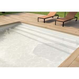 Liner for Square Pool 4,0 x 3,0 x 1,2 m 0,75 mm with wedged seam sand