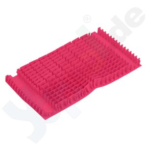 Combi Spare Brush without climbing aid for Dolphin AQUANURA comfort Pool Robot, 315 mm long, magenta