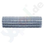 PVC Spare Finned Brush for Dolphin X60 Pool Robot, 315 mm long, grey