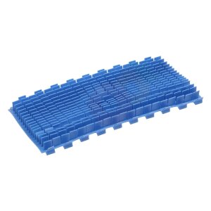PVC Lamellenersatzbürste vorn f. Dolphin S200 Poolreiniger, blau